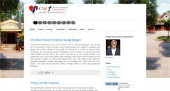 Desktop Screenshot of csih-gadag.com