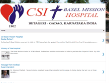 Tablet Screenshot of csih-gadag.com